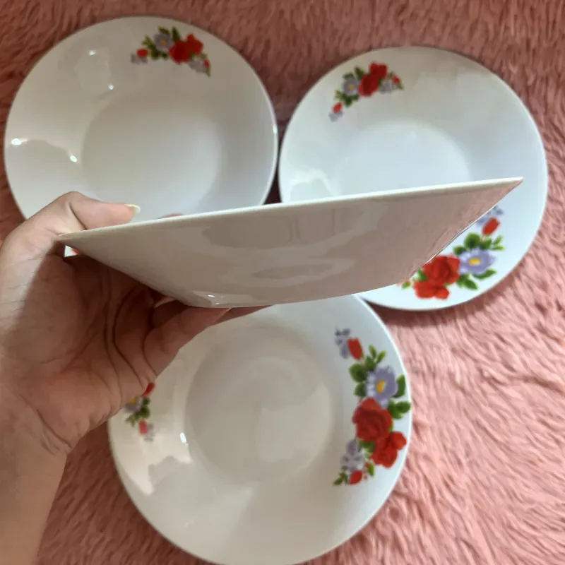 Juego de 4 platos hondos medianos