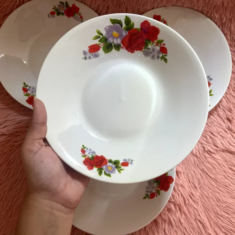 Juego de 4 platos hondos medianos