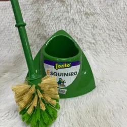 Hisopo de baño esquinero