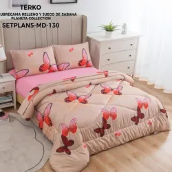 Juego de edredón y sábanas King