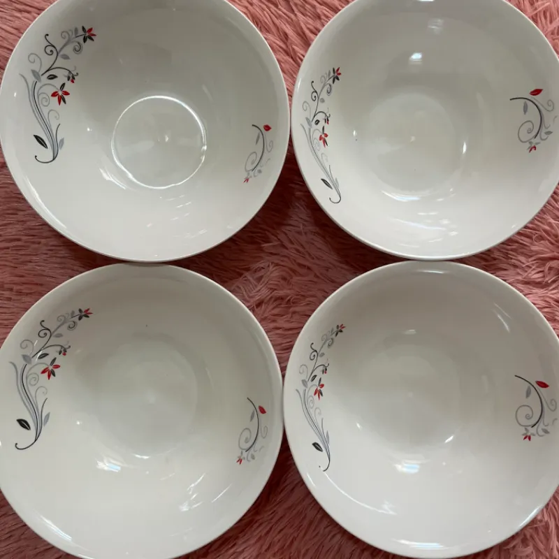 Juego de 4 tazones grandes  