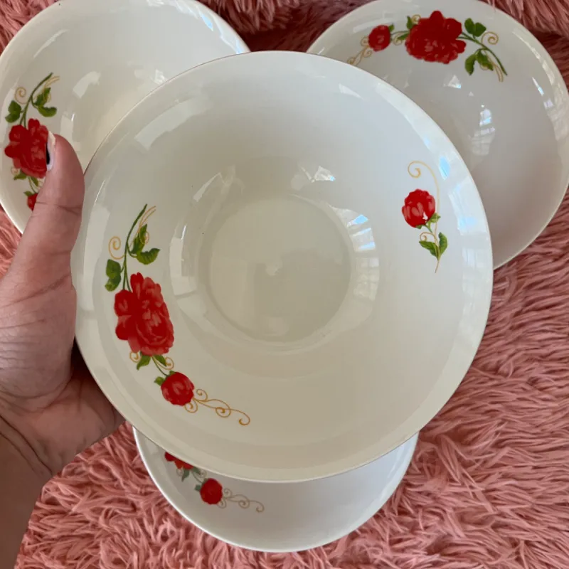 Juego de 4 tazones medianos 