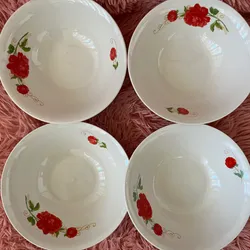 Juego de 4 tazones medianos 