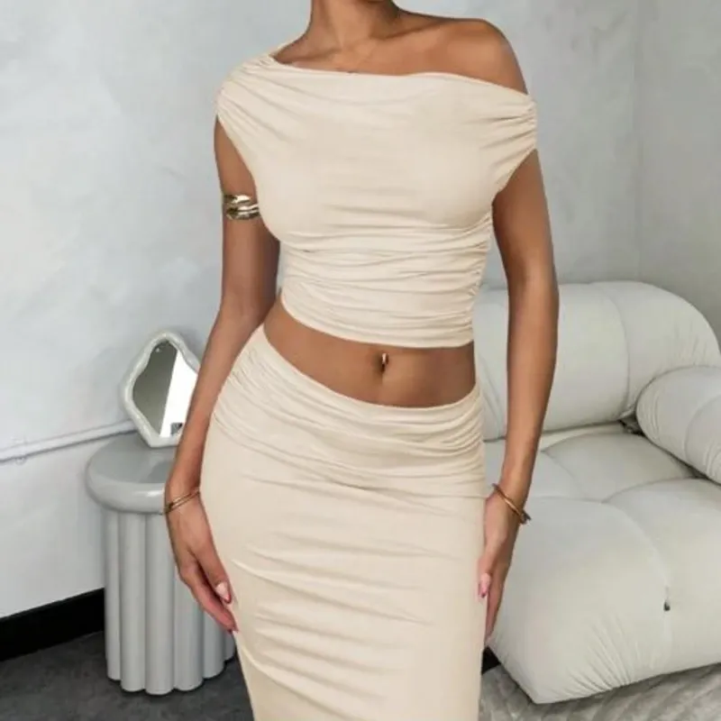 Conjunto de mujer beich