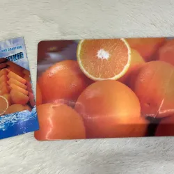Juego de doilers con sus porta vasos 