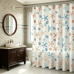 Set de esponja y cortina de baño