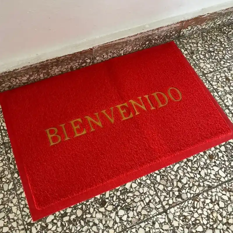 Alfombras bienvenido 
