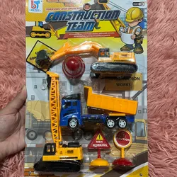 Set de carro de construcción  