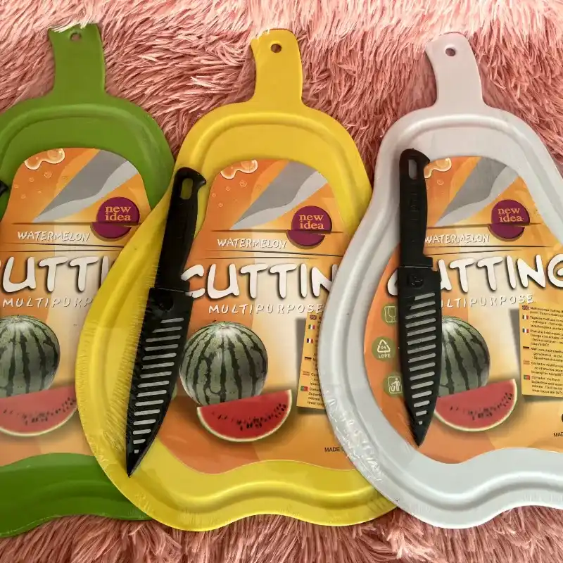 Tablas de picar con cuchillo 