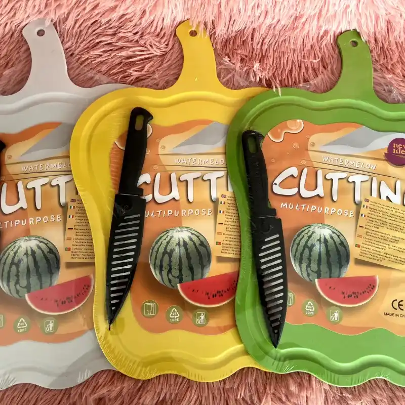 Tablas de picar con cuchillo 