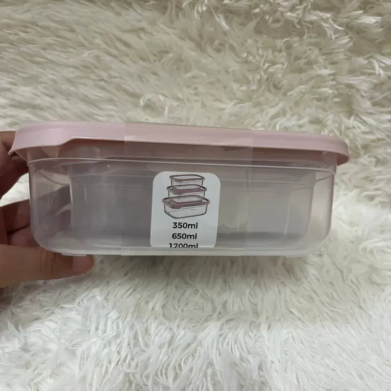 Set de 3 pozuelos plásticos 