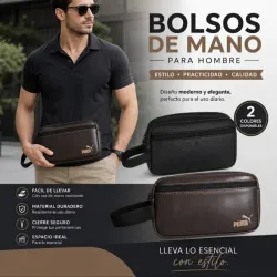 Bolso de mano para hombre