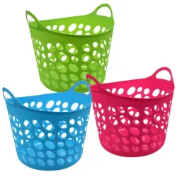 Cestas plásticas flexibles 