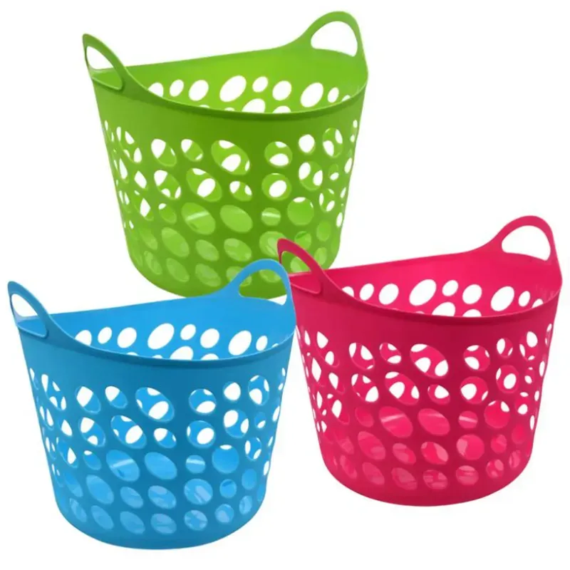 Cestas plásticas flexibles 