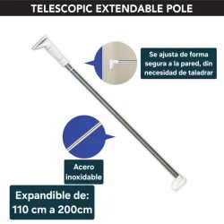 Cortinero para baño