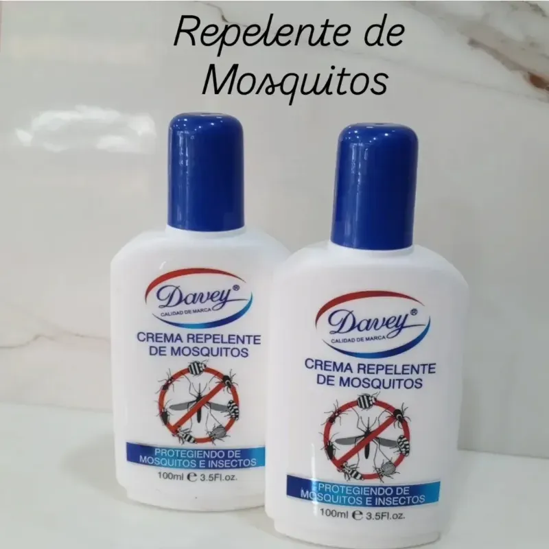Crema repelente para mosquitos 