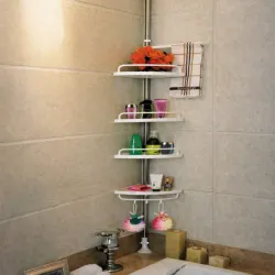 Esquinero de tubo para baños