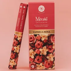 Incienso de vainilla rosa