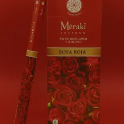 Incienso rosas roja