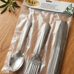 Juego cubiertos 18 pza