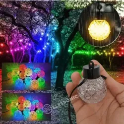 Luces navideñas para exterior