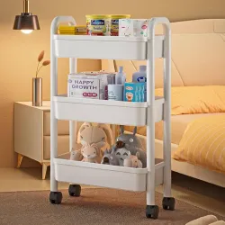 Organizador de 3 niveles con ruedas