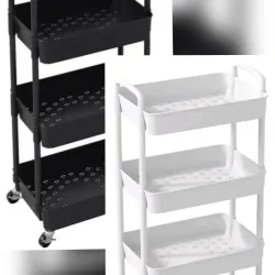 Organizador de 4 niveles con ruedas