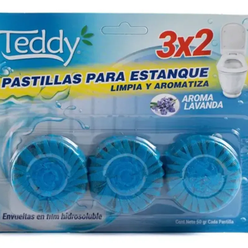 Pastilla para inodoro 3 uds