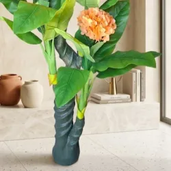 Planta artificial de 4 flores