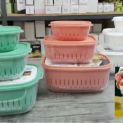 Pozuelos con escurridor