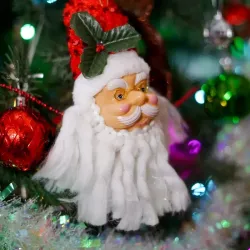 Santa navideño
