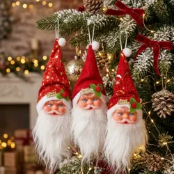 Santas para árbol