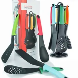 Set de cucharones con base giratoria 