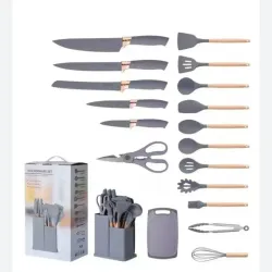 Set de cucharones con tabla