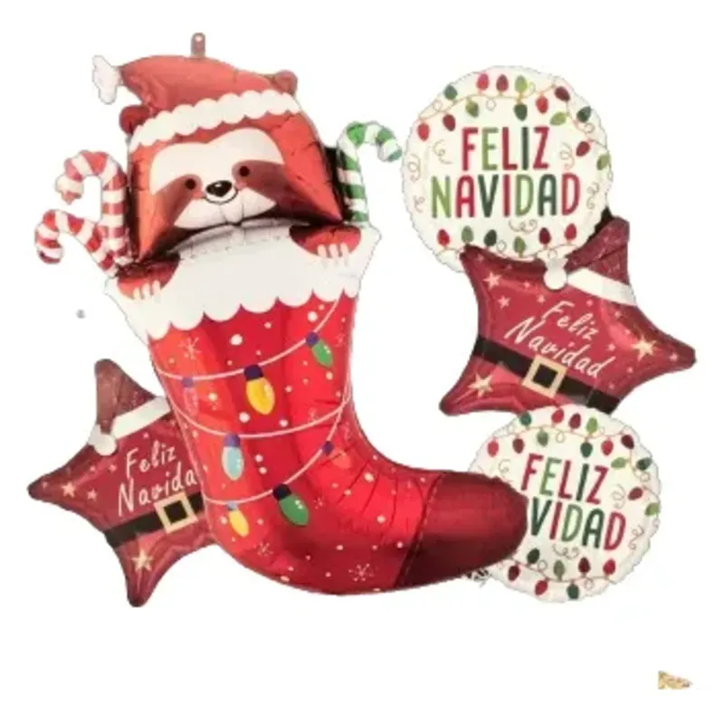 Set de globos navideño 