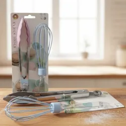 Set de pinza con batidor 