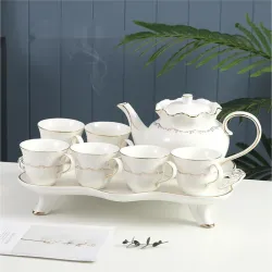 Set de tetera con fuente 