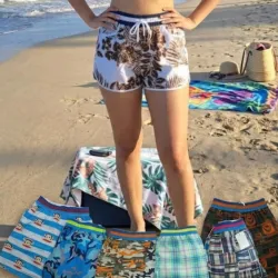 Shor playeros para dama