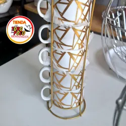 Taza de café con base
