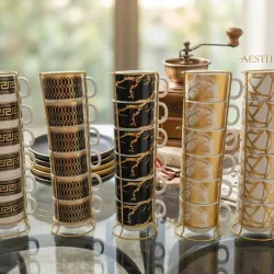 Taza de café con base