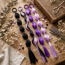 Trenzas de colores