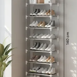 Zapatera de 8 niveles 