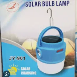 Lamparas recargable con panel solar 