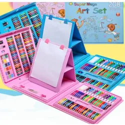 Set de dibujos 208 piezas 