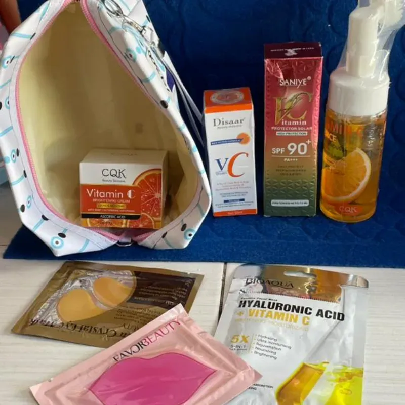 Skincare de vitamina c 