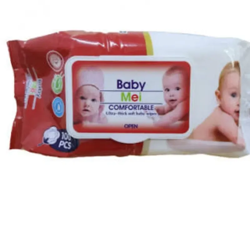 Toallitas húmedas de 100 unidades 