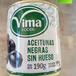 Aceitunas negras sin hueso