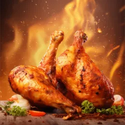 Pollo ahumado