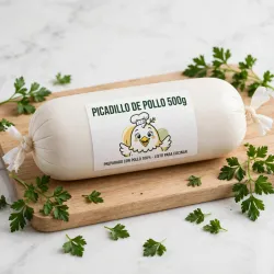 Tubo de picadillo de pollo