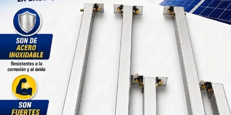 Bases de paneles solares